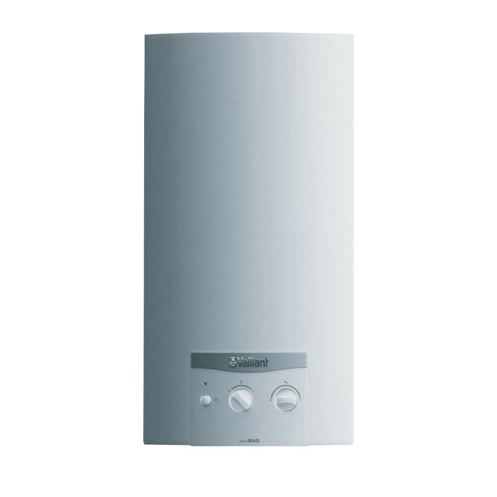 vaillant area occasioni scaldabagno a gas vaillant a camera aperta atmomag mini 1141 metano da 11 litri low nox con acccesione piezoelettrica 0010022574