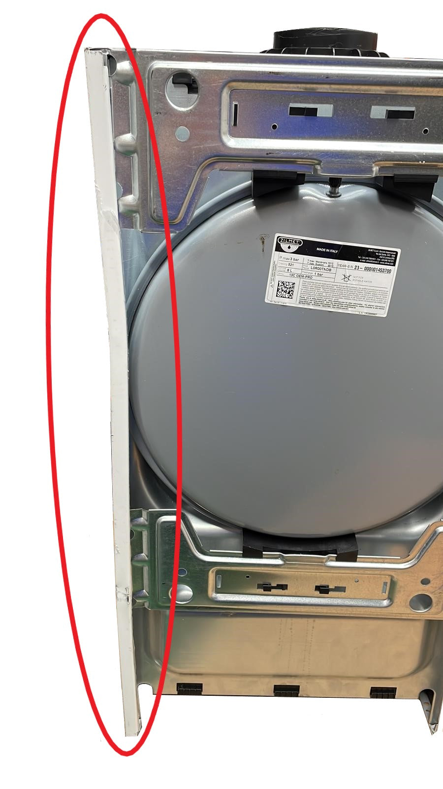 ariston area occasioni caldaia ariston hs premium 24 eu a condensazione completa di kit scarico fumi metano