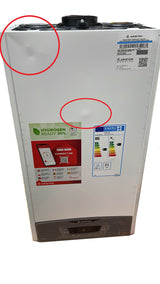 ariston area occasioni caldaia a condensazione ariston clas one wifi 24 low nox metano o gpl completo di kit scarico fumi codice prod 3302123