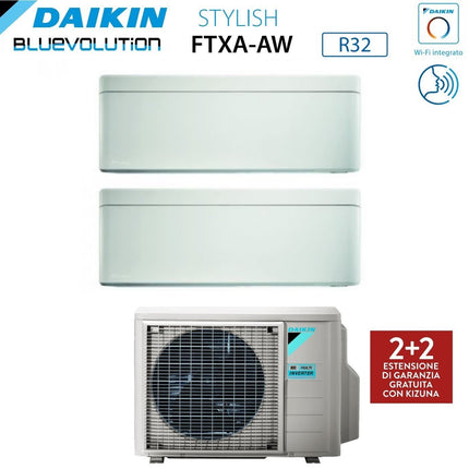 immagine-2-daikin-climatizzatore-condizionatore-daikin-bluevolution-dual-split-inverter-serie-stylish-white-57-con-2mxm40mn-r-32-wi-fi-integrato-50007000-colore-bianco-garanzia-italiana-ean-8059657008756