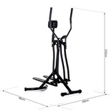 easycomfort easycomfort air walker cross trainer per fitness allenamento a casa con display nero ean 8055776911687
