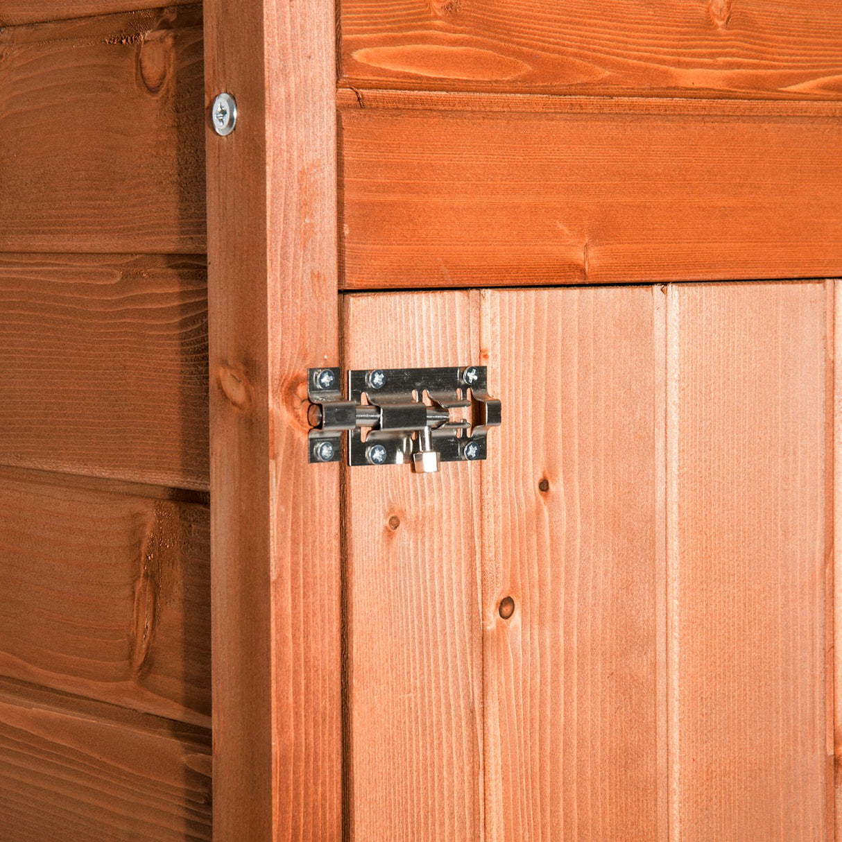 easycomfort easycomfort armadio da esterno portaoggetti ripostiglio attrezzi rimovibile con 2 porte in legno 79 x 49 x 190cm ean 8054144136974