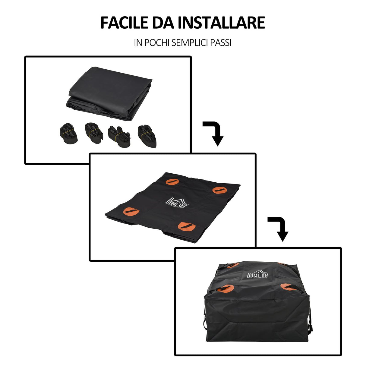 easycomfort easycomfort borsa da tetto impermeabile per auto e suv con o senza portapacchi 566l ean 8054144131627