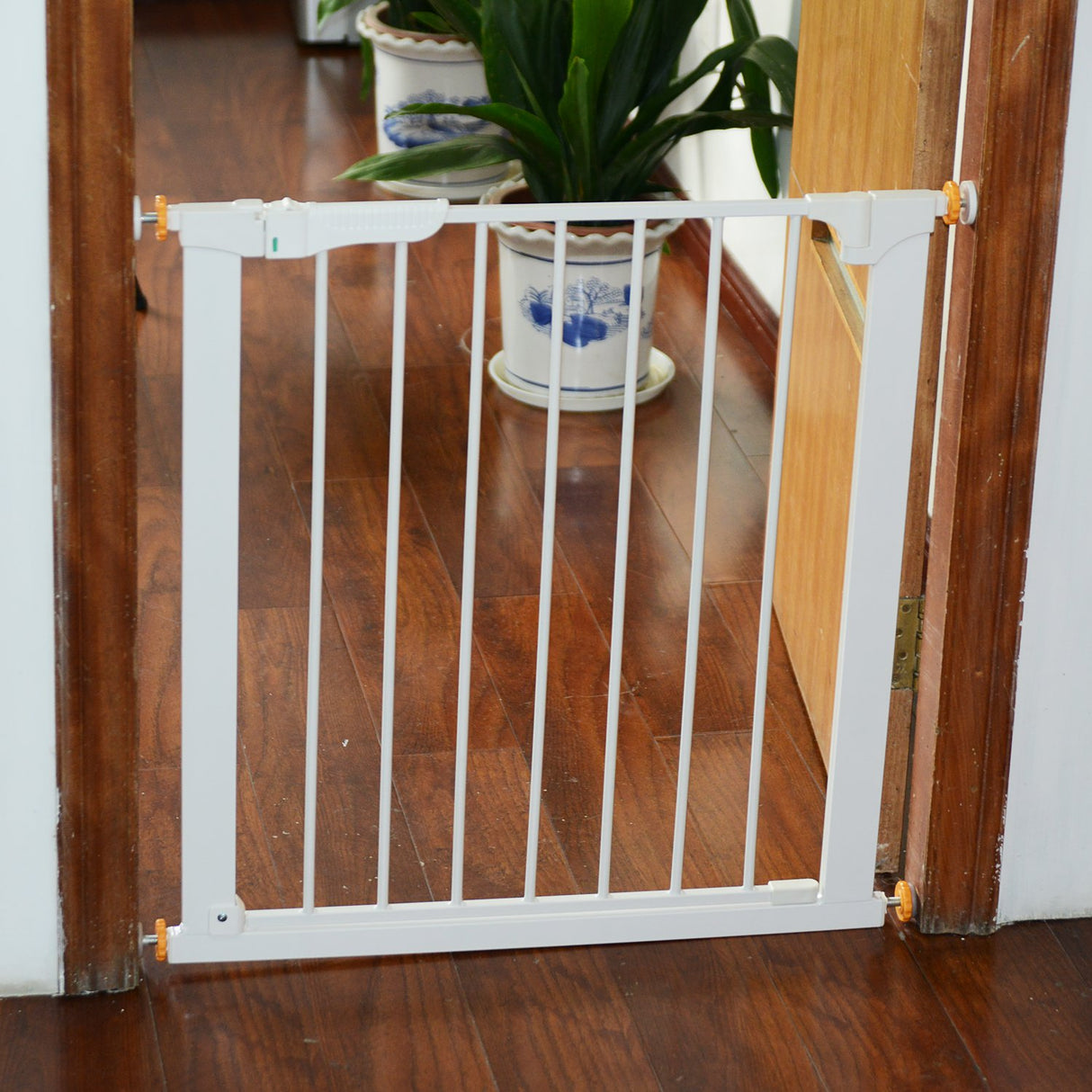 easycomfort easycomfort cancelletto sicurezza per cani e animali domestici fissaggio a pressione larghezza regolabile ean 8054111843614