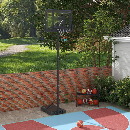 immagine-2-easycomfort-easycomfort-canestro-basket-ad-altezza-regolabile-per-giardino-e-piscina-con-base-riempibile-110x75x195-370-cm-nero
