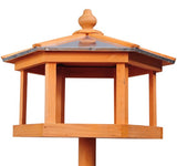 easycomfort easycomfort casetta mangiatoia per uccelli in legno 113x85x40cm ean 8054111843119