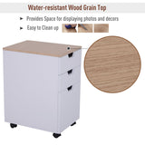 easycomfort easycomfort cassettiera armadietto portadocumenti in legno bianco 33x45x60cm ean 8054111847032