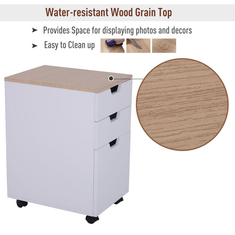 easycomfort easycomfort cassettiera armadietto portadocumenti in legno bianco 33x45x60cm ean 8054111847032