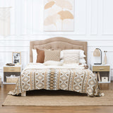 easycomfort easycomfort comodino moderno con cassetto e ripiano aperto set 2 pezzi in truciolato per camera da letto e soggiorno 47 5x40x45 cm