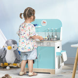 easycomfort easycomfort cucina giocattolo per bambini 3 6 anni con luci e utensili da cucina in mdf e pp 65x29x81 cm