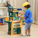 easycomfort easycomfort cucina giocattolo per bambini 3 6 anni da 77 pezzi con rubinetto suoni realistici e luci