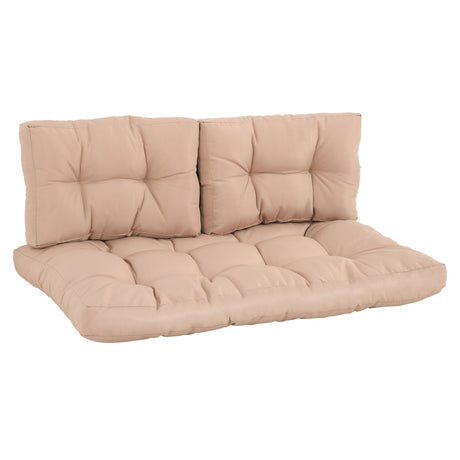 easycomfort easycomfort cuscineria per pallet set 3 cuscini per seduta e schienale di divani panca con bancali poliestere beige ean 8055776911212