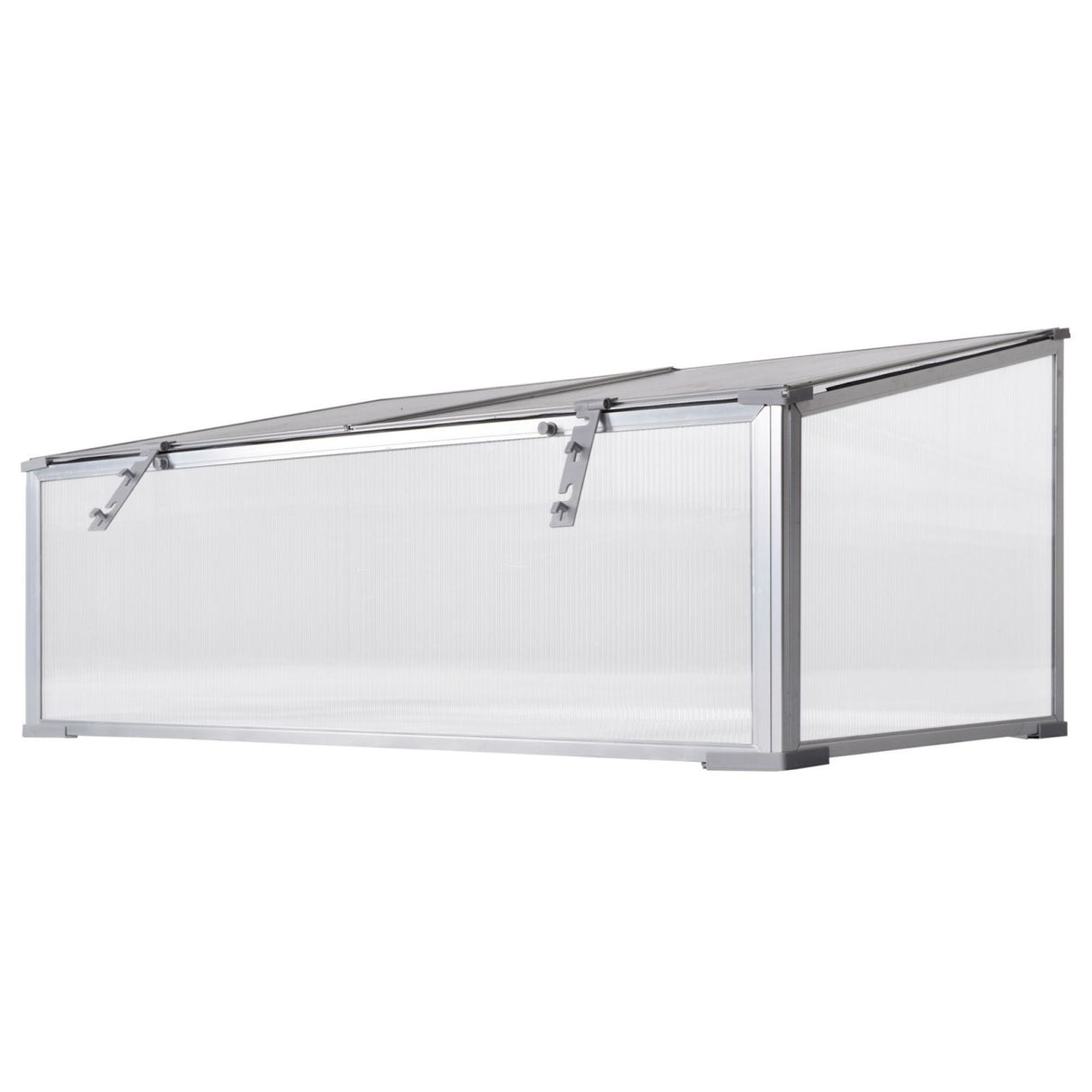 easycomfort easycomfort mini serra da giardino e casa tetto apribile 3 livelli alluminio e pc ean 8054111844840