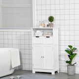 easycomfort easycomfort mobile bagno multiuso con armadietto 2 ante mensola e 2 cassetti bianco ean 8054144131023