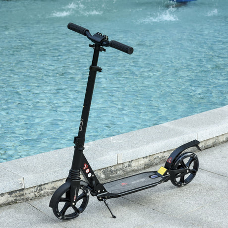 easycomfort easycomfort monopattino pieghevole per bambini fino a 14 anni con ruote luminose e manubrio regolabile su 3 livelli nero