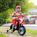 easycomfort easycomfort moto da cross elettrica per bambini di 3 anni moto giocattolo 10952 270 5cm rosso