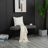 easycomfort easycomfort panca ingresso o fondoletto moderna per arredo casa grigio ean 8054144139548