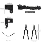 easycomfort easycomfort paranco per kayak sistema di puleggia ganci max carico 50kg in acciaio pp ean 8054111841078