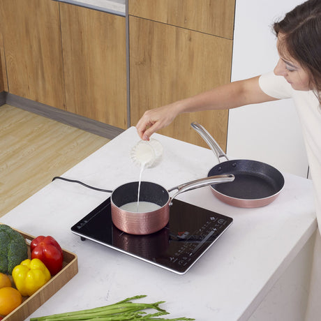 easycomfort easycomfort piastra a induzione portatile con display led nero