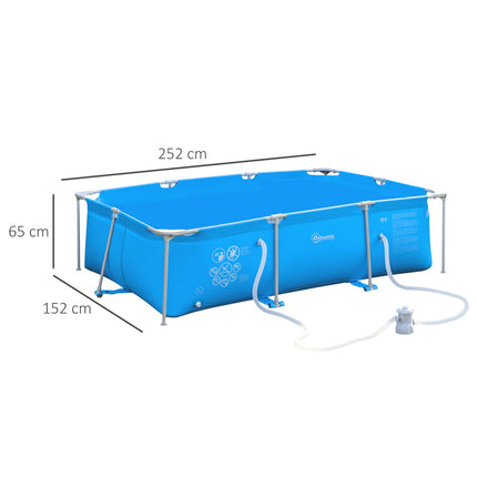 immagine-2-easycomfort-easycomfort-piscina-fuoriterra-autoportante-rigida-rettangolare-con-filtro-e-valvola-in-acciaio-e-pvc-blu-252x152x65cm