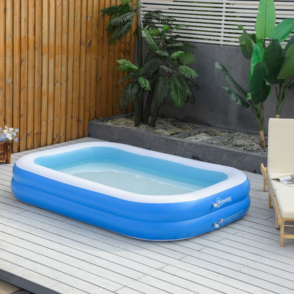 immagine-2-easycomfort-easycomfort-piscina-gonfiabile-rettangolare-da-esterni-per-1-2-adulti-in-pvc-resistente-2-camere-daria-e-valvola-di-scarico-262x176x56cm-blu