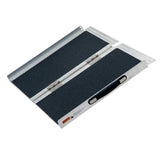 easycomfort easycomfort rampa per sedia a rotelle pieghevole antiscivolo in alluminio 61x72cm ean 8054144132013