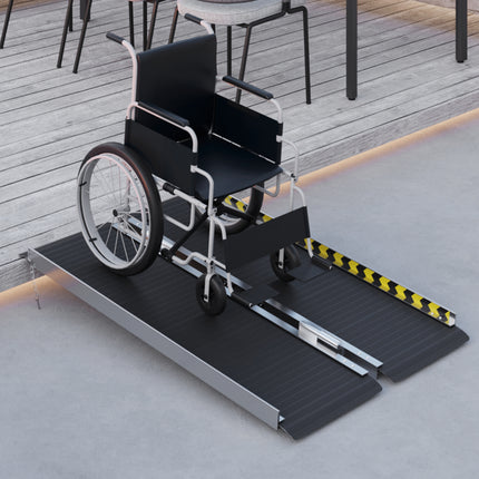 immagine-2-easycomfort-easycomfort-rampa-per-sedia-a-rotelle-pieghevole-in-alluminio-con-deflettori-e-adesivi-122x73-6x5-1-cm-nero