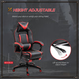 easycomfort easycomfort sedie da gaming sedie da ufficio ergonomiche con rotelle in ecopelle rosso e nero ean 8055776915906