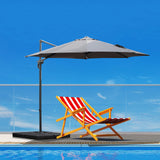 easycomfort easycomfort set 4 basi a croce per ombrelloni da giardino riempibili con acqua e sabbia nero 51x51x12cm ean 8055776912547