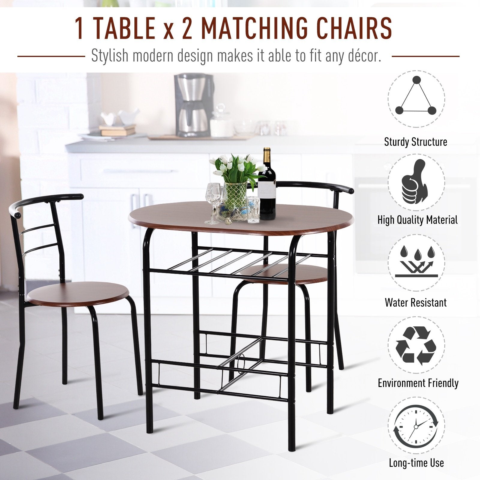 Comprare mobili per la cucina - Set mobili per cucina tavolo + sedie.