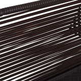 easycomfort easycomfort set di 2 braccioli di ricambio in pe rattan marrone 63x60x6cm ean 8054111844413