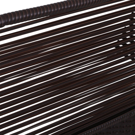 easycomfort easycomfort set di 2 braccioli di ricambio in pe rattan marrone 63x60x6cm ean 8054111844413