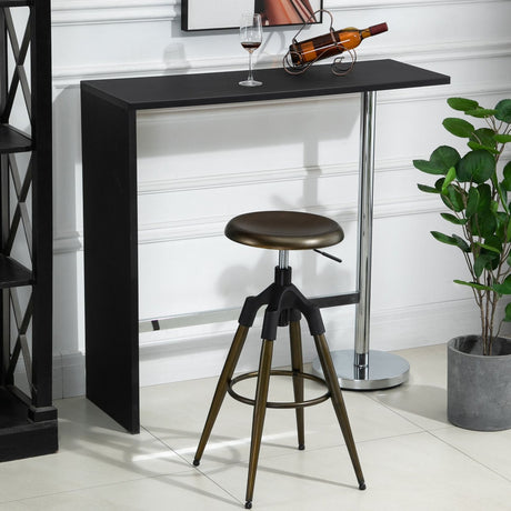 easycomfort easycomfort sgabello da bar stile industriale girevole altezza regolabile bronzo ean 8054111848633