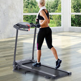 easycomfort easycomfort tapis roulant elettrico tapirulan salvaspazio con schermo lcd pieghevole per allenamento a casa velocita 10kmh nero ean 8055776910161