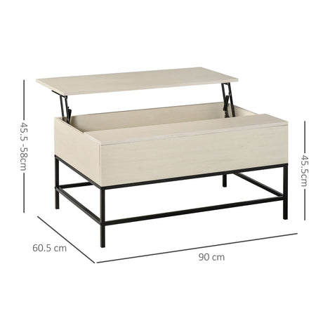 easycomfort easycomfort tavolino in legno con piano sollevabile e vano contenitore ean 8054144132310