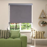 easycomfort easycomfort tenda avvolgibile parasole con manovella installazione a muro o soffitto 120x200cm grigio