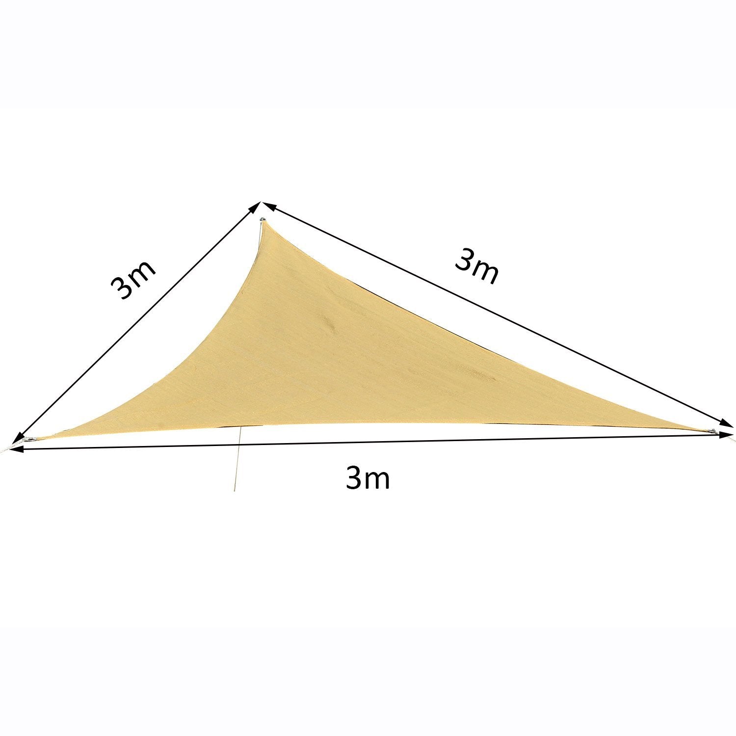 Tenda parasole esterno impermeabile pe colore ottone