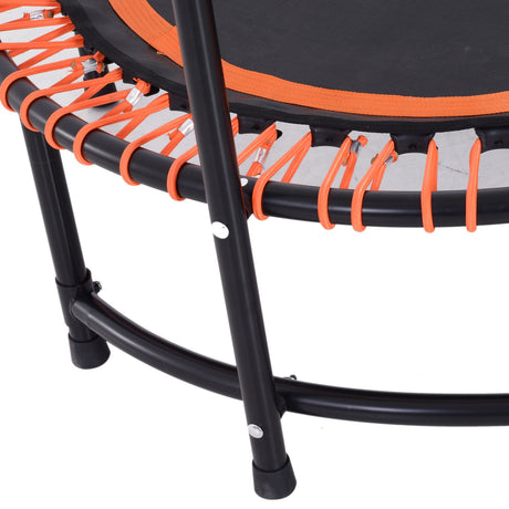 easycomfort easycomfort trampolino elastico fitness con manubrio nero e arancione 114 3cm ean 8054144132679