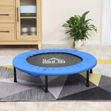 easycomfort easycomfort trampolino elastico fitness pieghevole da giardino 101 5 x 23cm blu e nero