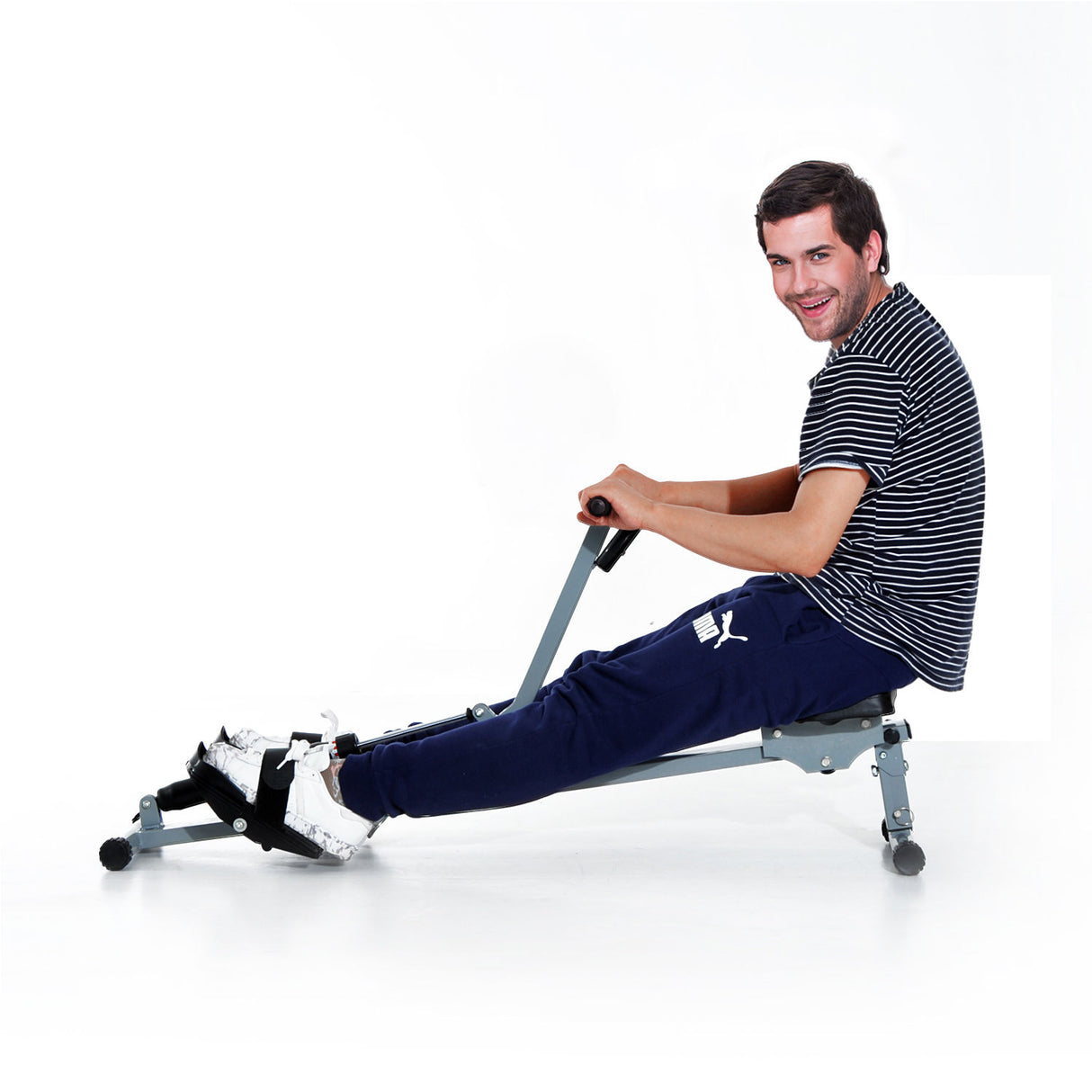 easycomfort easycomfort vogatore professionale a tiraggio centrale per allenamento da casa salvaspazio con display ean 8054144134901