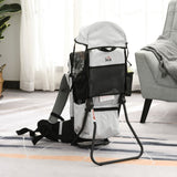 easycomfort easycomfort zaino porta bimbo per trekking pieghevole impermeabile e con tettuccio rimovibile 38x77x87 5cm grigio