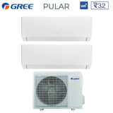 gree climatizzatore condizionatore gree dual split inverter serie pular 99 con gwhd18nk6no r 32 wi fi integrato 90009000