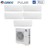 gree climatizzatore condizionatore gree penta split inverter serie pular 9991212 con gwhd42nk6lo r 32 wi fi integrato 9000900090001200012000