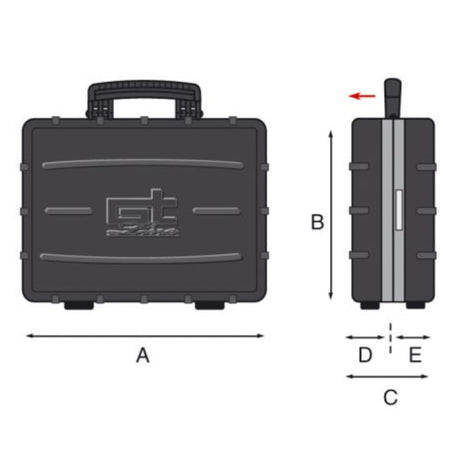 gt line valigetta porta utensili gt line modello atomik 215 pel priva di utensili ean 99170868
