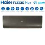 haier climatizzatore condizionatore haier quadri split inverter serie flexis plus black 77918 con 4u85s2sr3fa r 32 wi fi integrato colore nero 70007000900018000