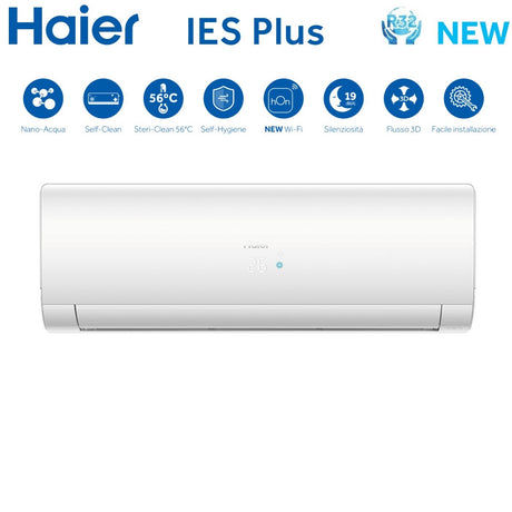 haier climatizzatore condizionatore haier quadri split inverter serie ies plus 9999 con 4u75s2sr3fa r 32 wi fi integrato 9000900090009000 novita