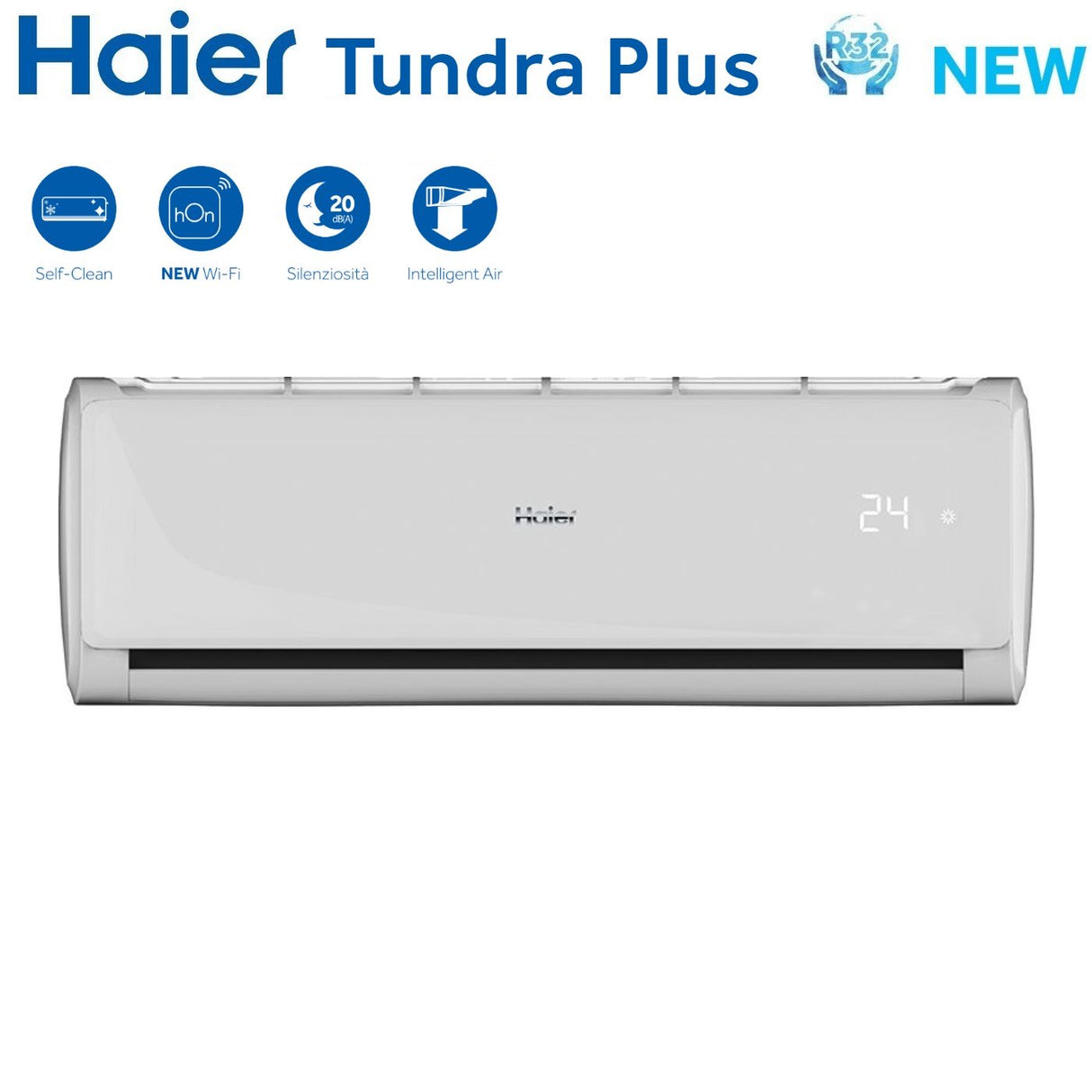 haier climatizzatore condizionatore haier trial split inverter serie tundra plus 777 con 3u70s2sr3fa r 32 wi fi integrato 700070007000