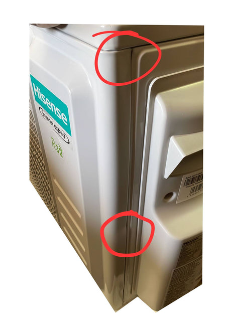 hisense area occasioni climatizzatore condizionatore hisense dual split inverter serie hi comfort 99 con 2amw35u4rgc r 32 wi fi integrato 90009000 novita ao1025