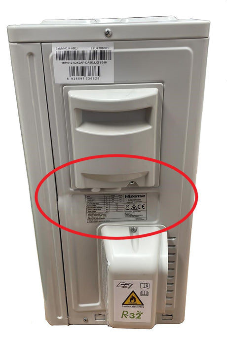 hisense area occasioni climatizzatore condizionatore hisense inverter serie easy smart 12000 btu ca35mr05g ca35mr05w r 32 wi fi optional classe aa 24