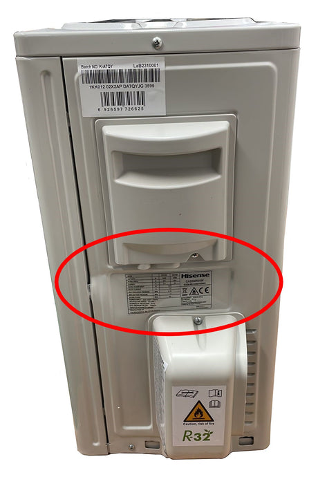 hisense area occasioni climatizzatore condizionatore hisense inverter serie easy smart 12000 btu ca35mr05g ca35mr05w r 32 wi fi optional classe aa 28